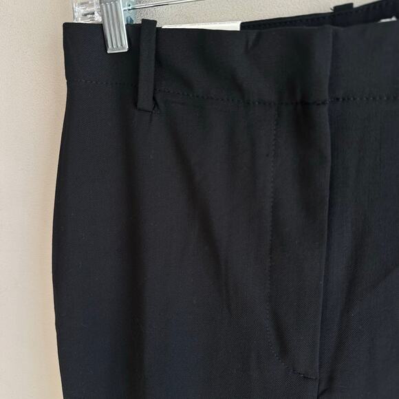 Banana Republic High Rise Flare Italian Wool Pant 10P Black 826931 - Picture 6 of 14